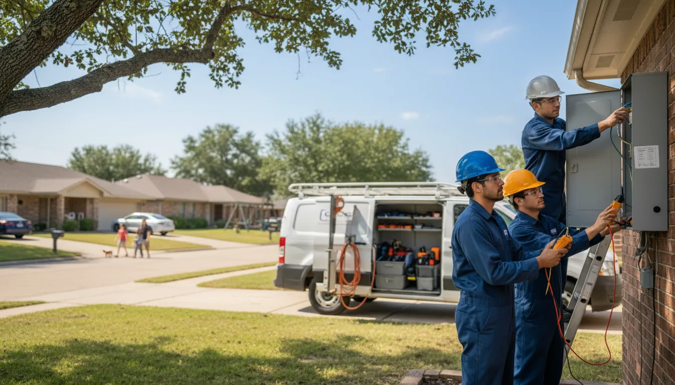 Certified electrician providing emergency electrical services in Hendricks, WV